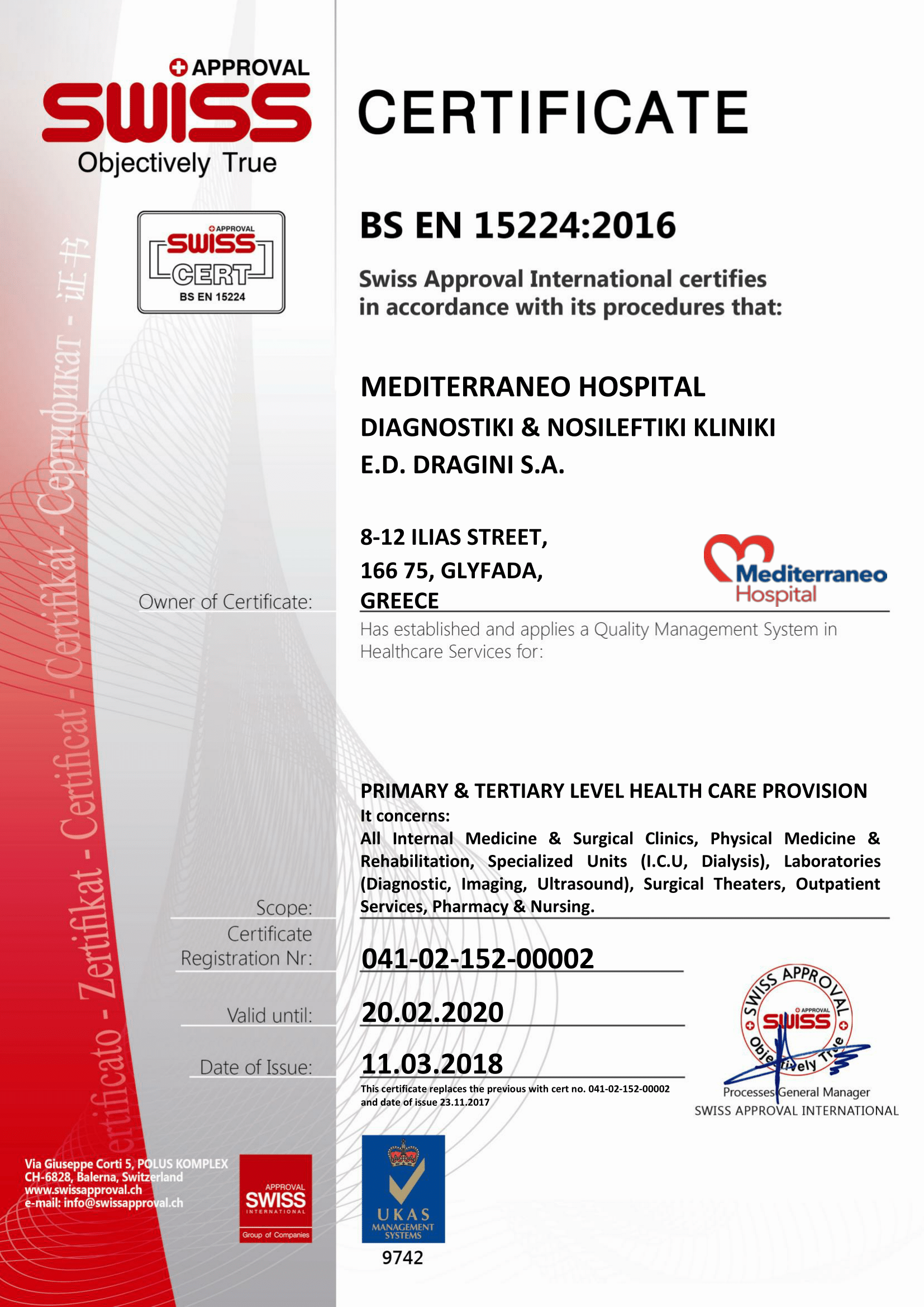 Quality BS EN 15224 EN 16 - Quality
